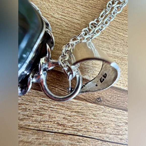 Firey Labradorite Pendant .925 Sterling, with .925 Chain Hand-Crafted in USA!! - Picture 5 of 5